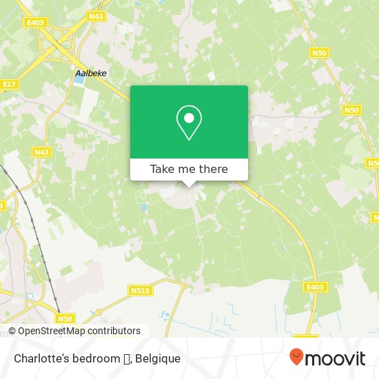 Charlotte's bedroom 💟 kaart