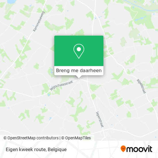 Eigen kweek route kaart