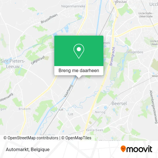 Automarkt kaart