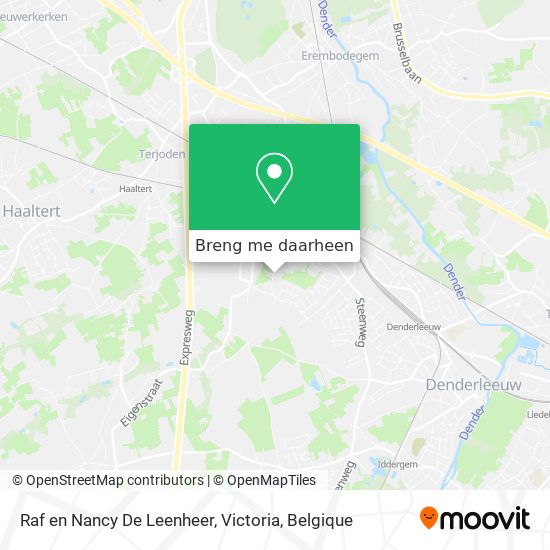 Raf en Nancy De Leenheer, Victoria kaart