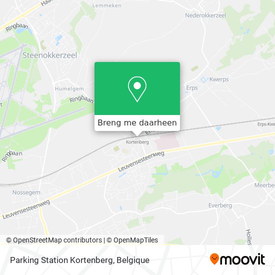 Parking Station Kortenberg kaart