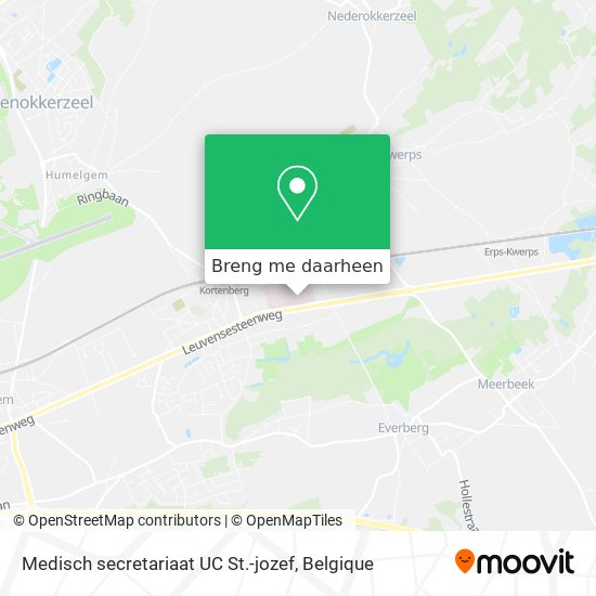 Medisch secretariaat UC St.-jozef kaart