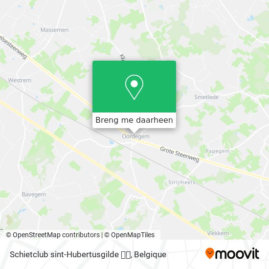 Schietclub sint-Hubertusgilde 🔫🔫 kaart