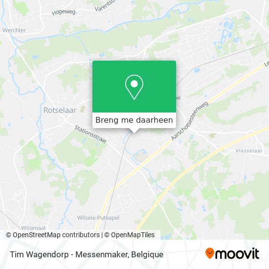 Tim Wagendorp - Messenmaker kaart