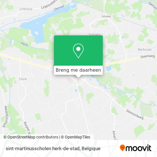 sint-martinusscholen herk-de-stad kaart
