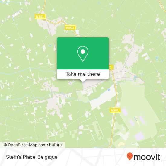 Steffi's Place kaart