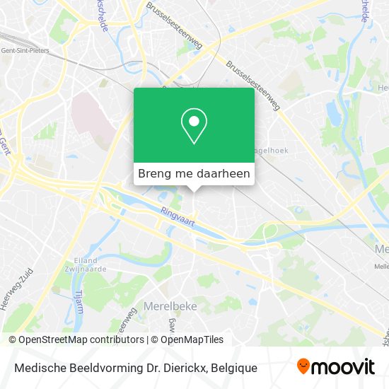 Medische Beeldvorming Dr. Dierickx kaart