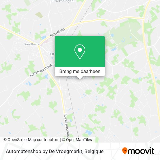 Automatenshop by De Vroegmarkt kaart