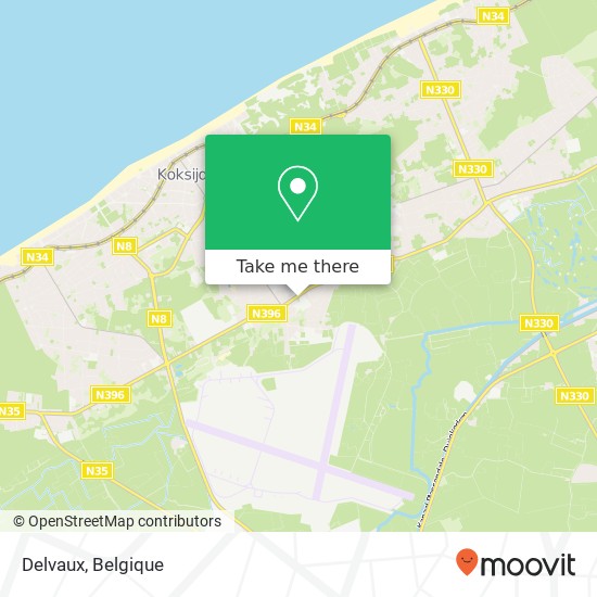 Delvaux kaart