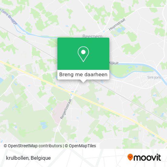 krulbollen kaart