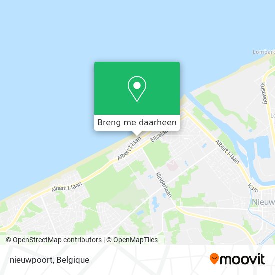 nieuwpoort kaart