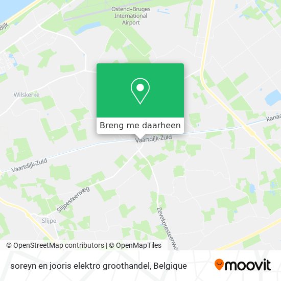soreyn en jooris elektro groothandel kaart