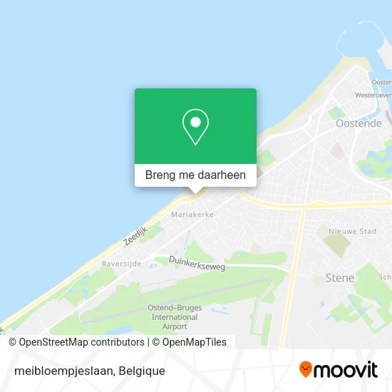 meibloempjeslaan kaart