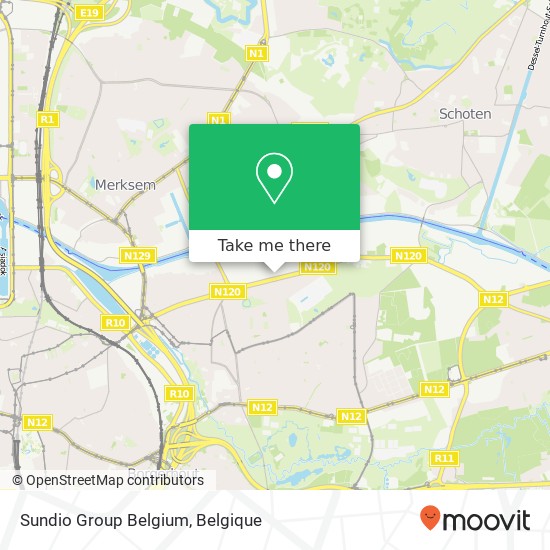 Sundio Group Belgium kaart