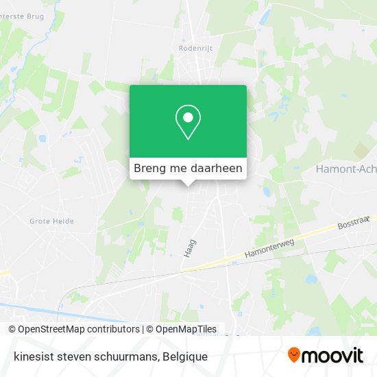 kinesist steven schuurmans kaart