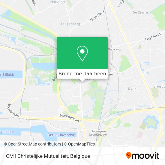 Stuwkracht Ontwarren ondernemer Hoe gaan naar CM | Christelijke Mutualiteit in Antwerpen via Bus, Trein of  Tram?