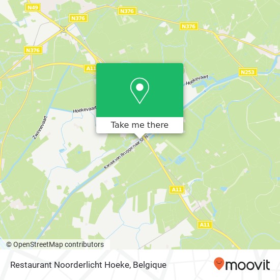 Restaurant Noorderlicht  Hoeke kaart