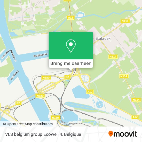 VLS belgium group Ecowell 4 kaart
