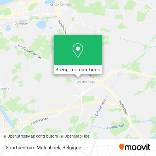 Sportcentrum Molenhoek kaart