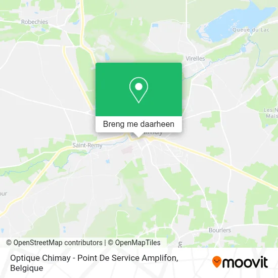 Optique Chimay - Point De Service Amplifon kaart