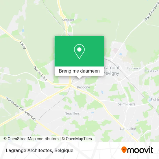 Lagrange Architectes kaart