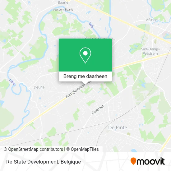 Re-State Development kaart