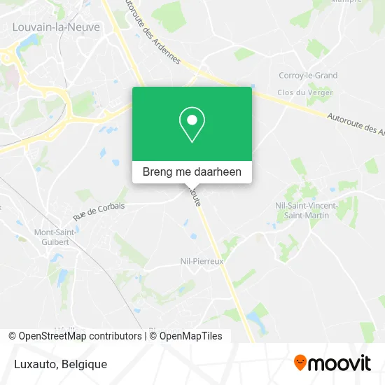 Luxauto kaart