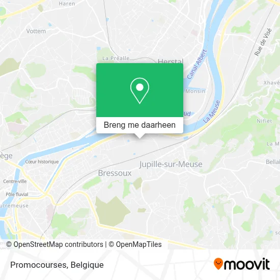Promocourses kaart
