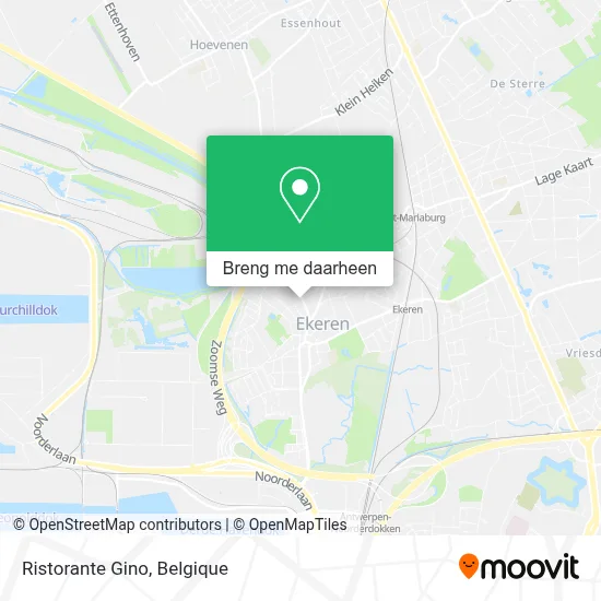 Ristorante Gino kaart