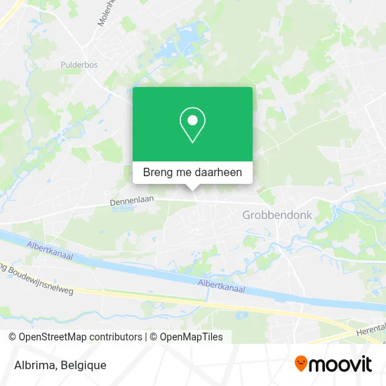 Albrima kaart