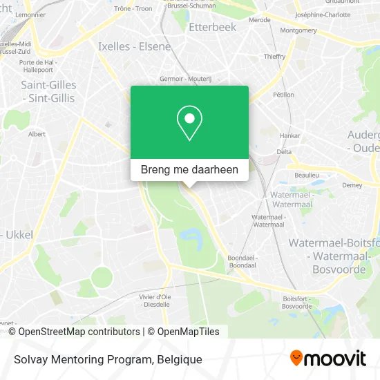 Solvay Mentoring Program kaart