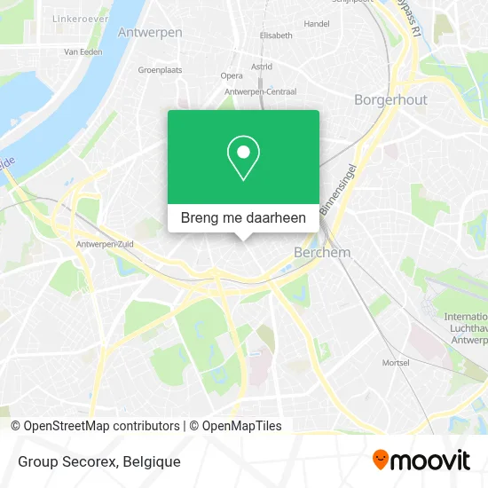 Group Secorex kaart
