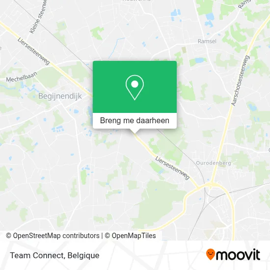 Team Connect kaart