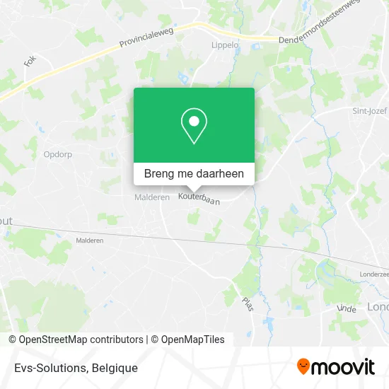 Evs-Solutions kaart