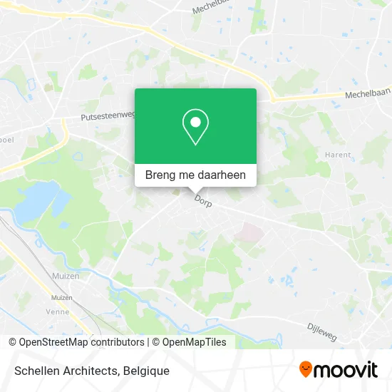 Schellen Architects kaart