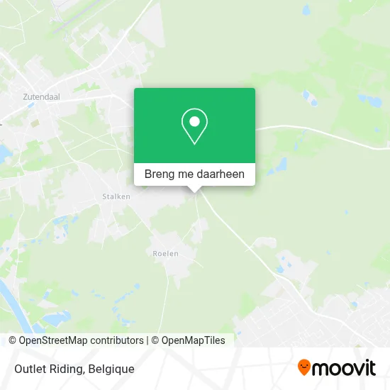 Outlet Riding kaart