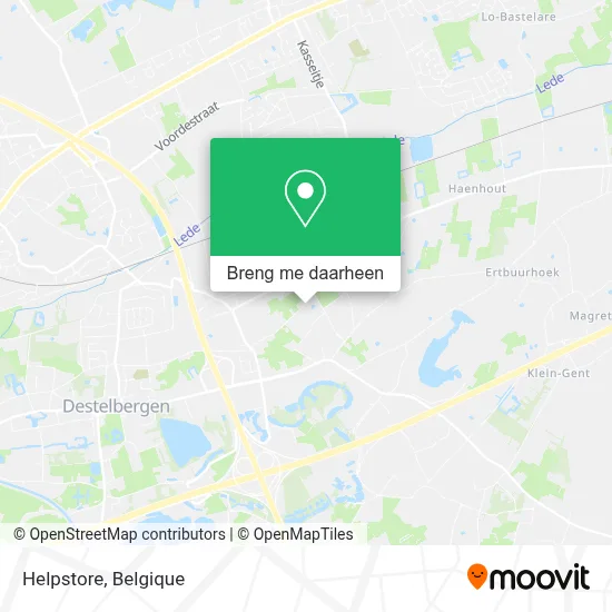 Helpstore kaart