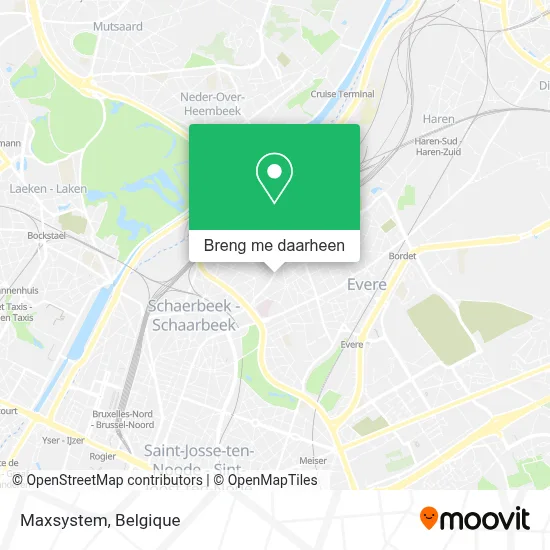 Maxsystem kaart