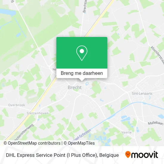 DHL Express Service Point (I Plus Office) kaart