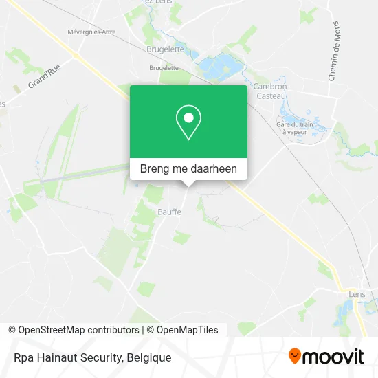 Rpa Hainaut Security kaart