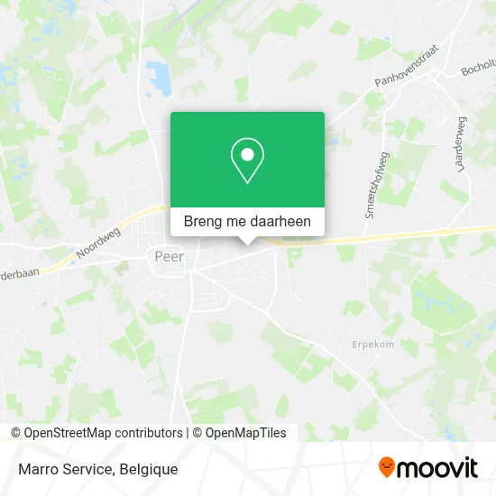 Marro Service kaart
