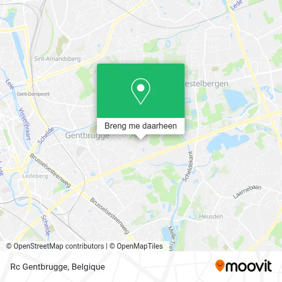 Rc Gentbrugge kaart