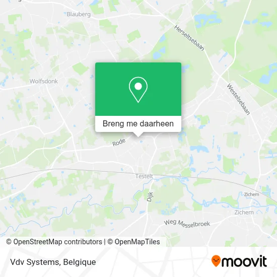 Vdv Systems kaart