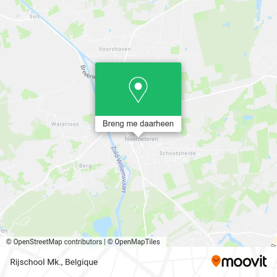 Rijschool Mk. kaart