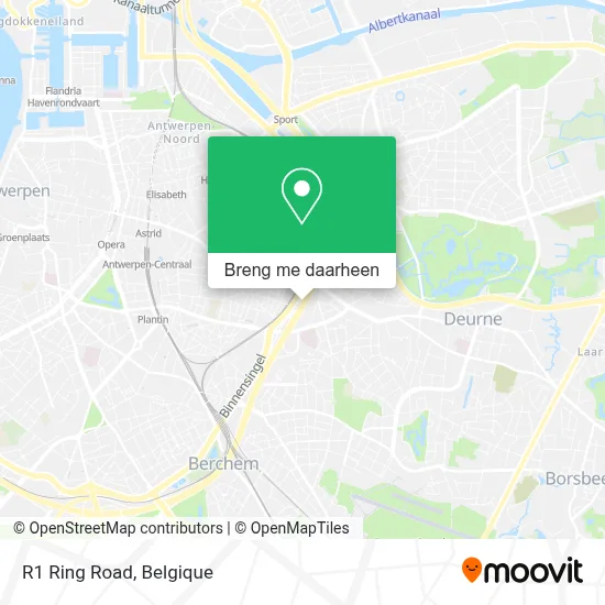 R1 Ring Road kaart