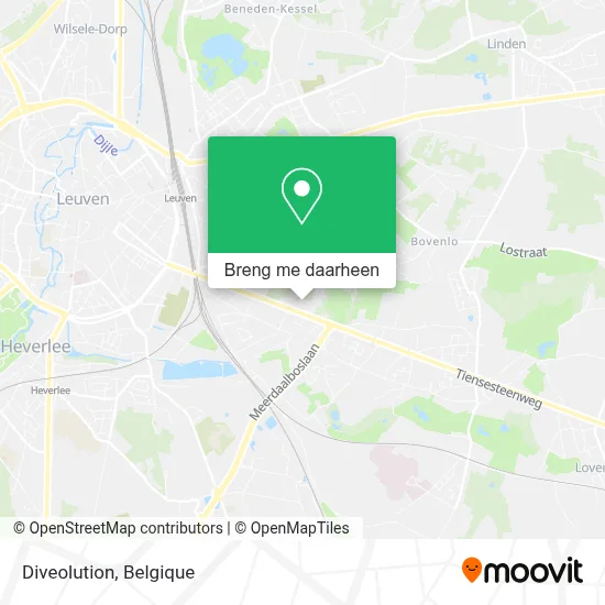 Diveolution kaart