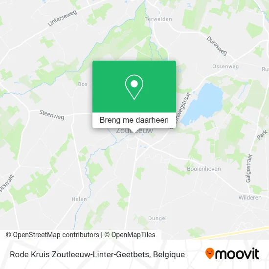 Rode Kruis Zoutleeuw-Linter-Geetbets kaart