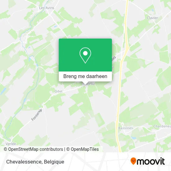 Chevalessence kaart