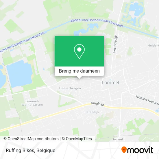 Ruffing Bikes kaart
