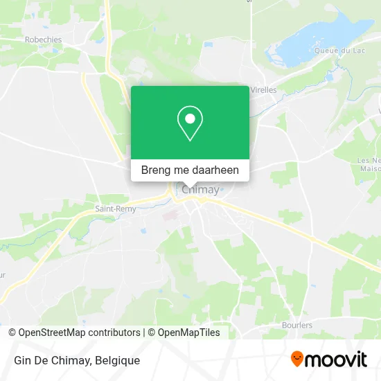 Gin De Chimay kaart